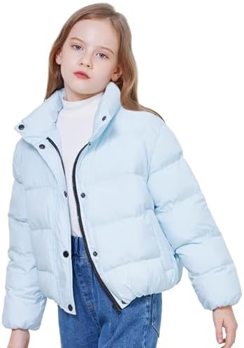WULFUL Girls Winter Puffer Jacket Lightweight
