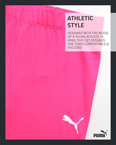 PUMA Girls 3-Piece Active Fleece Set