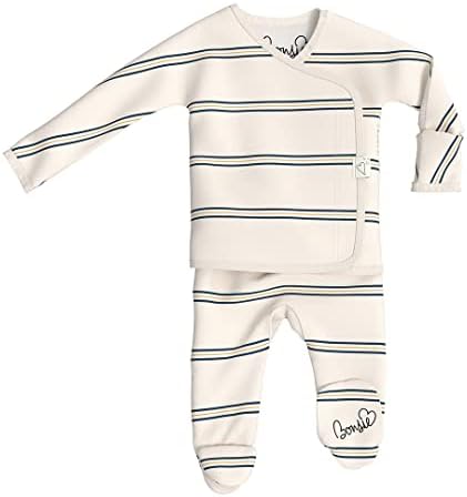 Bonsie Footie with Stripes