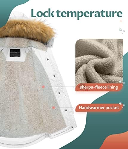 Warm Winter Parka for Girls