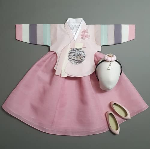 Korean Baby Girl Hanbok Dress Traditional at Heart