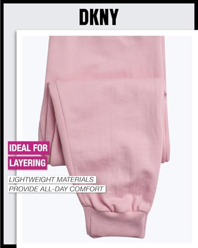 DKNY Girls Fleece Set Cozy Comfortable Outfit for Kids
