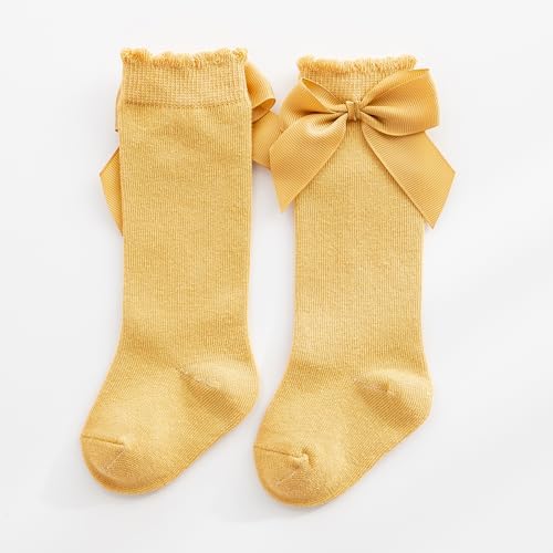 5-Pair Cute Knee-High Socks for Kids