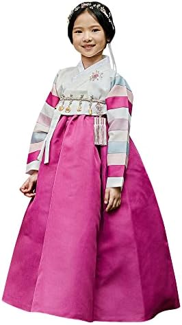 Modern Korean Baby Girl Hanbok Dress 10-15 yrs