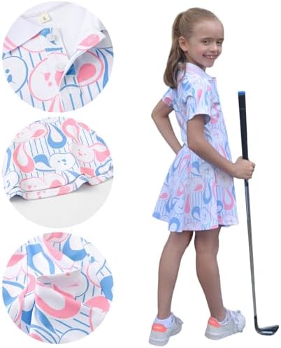 ASEGI Girls Active Sport Dress Durable Stylish Functional