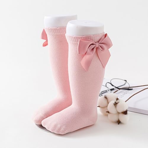 5-Pair Cute Knee-High Socks for Kids