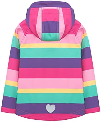 Hiheart Girls Fleece Softshell Jacket