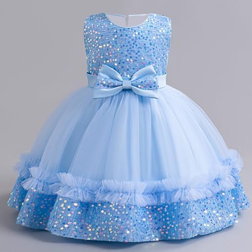 Cute Sequins Tulle Princess Dresses for Girls 6M-5Y
