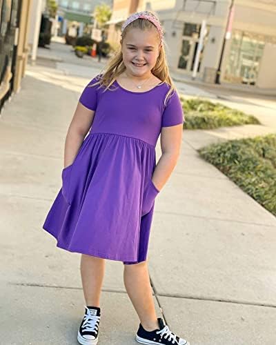 Stelle Girls Skater T-Shirt Dress for Toddler - Comfortable Stylish