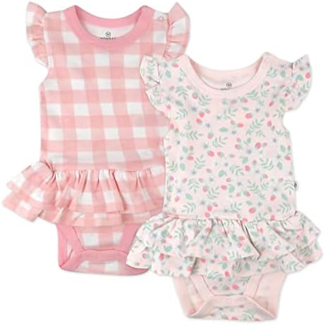 Honest Baby Multipack Romper Dress Set 2-Piece
