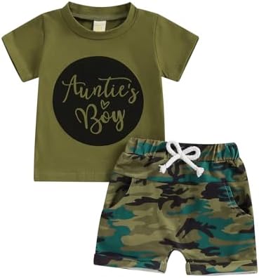 Aunties BoyGirl Camouflage Outfits for Toddler Discounts