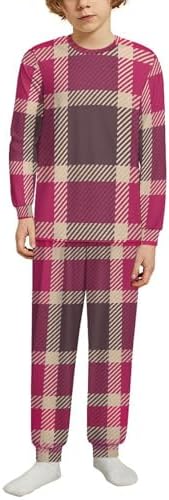 Meiko Japanese Pink Flowers Thermal Underwear Set for Kids