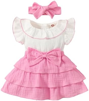 Cute Ruffle Princess Playwear for Kids