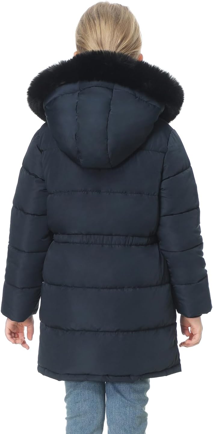 Girls winter long coat parka Waterproof girls winter coat kids jacket