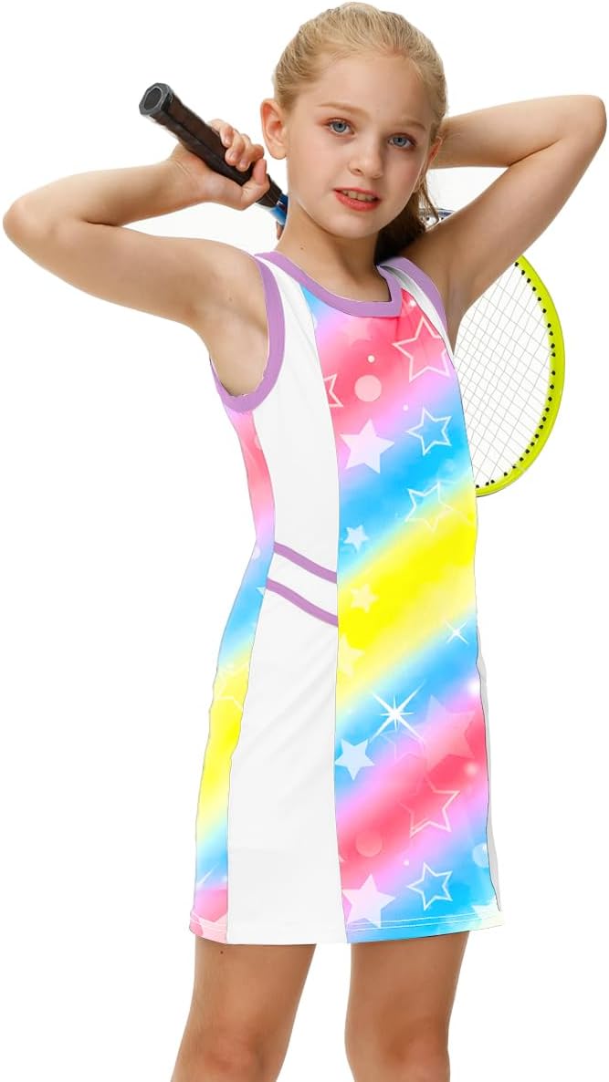 AOBUTE Girls Tennis Outfit Set Perfect for Tennis More