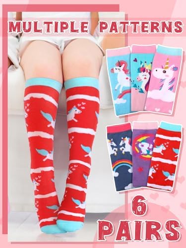 Fun Kids Socks Unicorn Pattern
