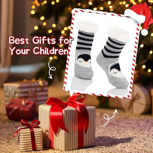 Zando Kids Fuzzy Socks Perfect for Kids
