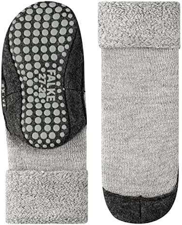 FALKE Kids Merino Wool Slippers - Cozy and Grip-Reducing