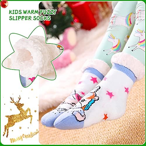 SeeyAN Kids Warm Fuzzy Slippers