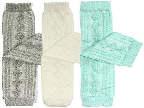 Perfect for Little Girls 3-Piece Leg Warmers