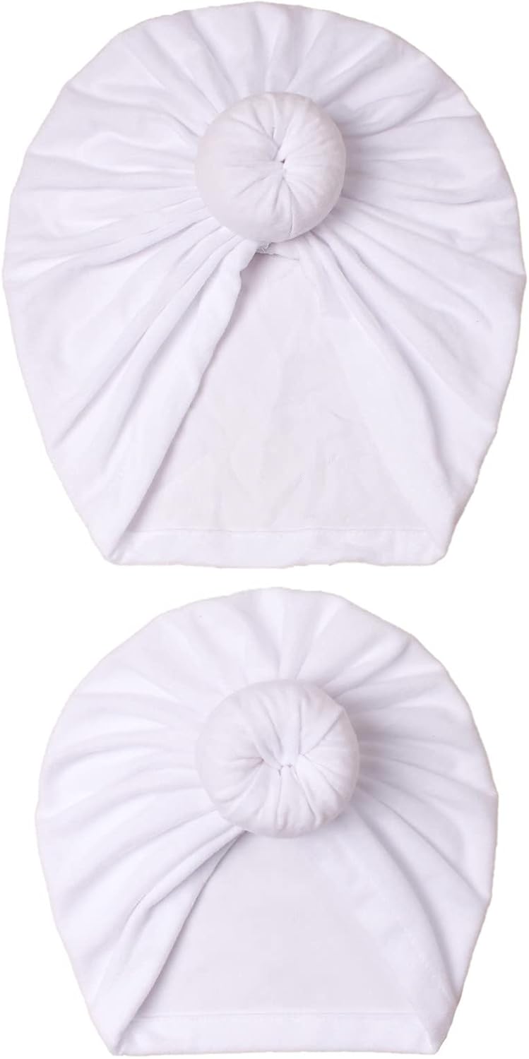 Baby Girls Cotton Bonnet Turban Hat Outdoor Indoor Seeking Protection