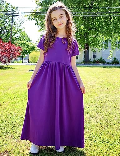 High-Quality Girls Maxi Dress with Versatile Features