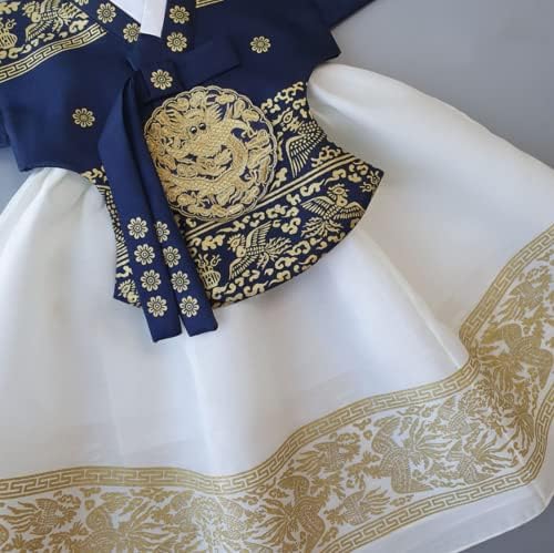 Stunning Modern Korean Hanbok Dress for Little Ones