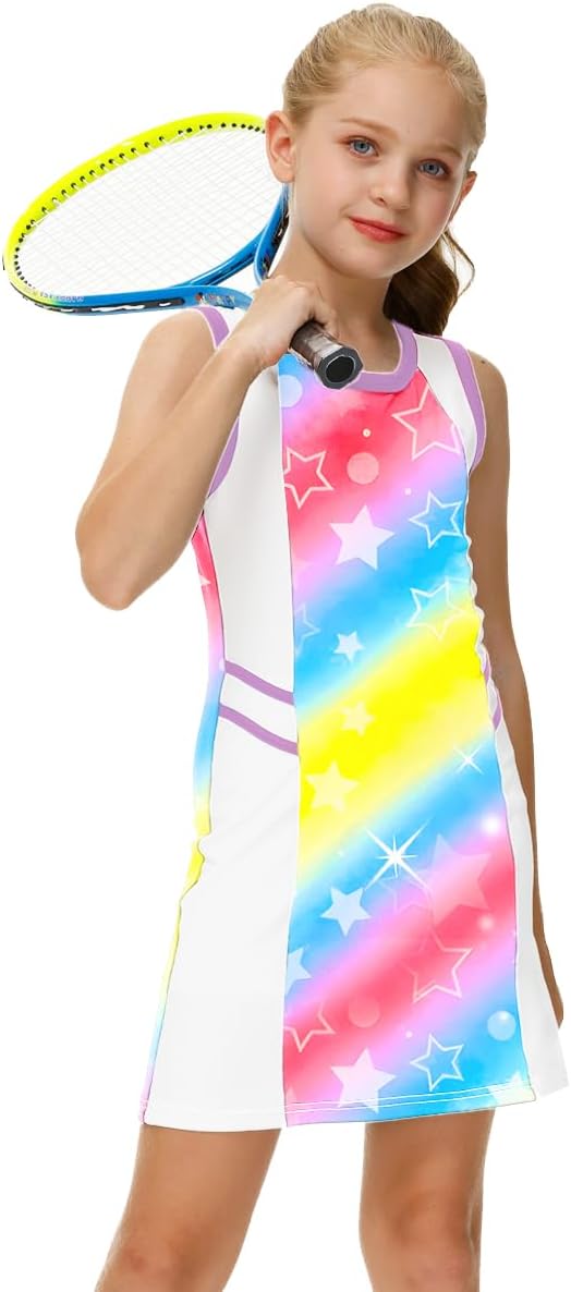 AOBUTE Girls Tennis Outfit Set Perfect for Tennis More