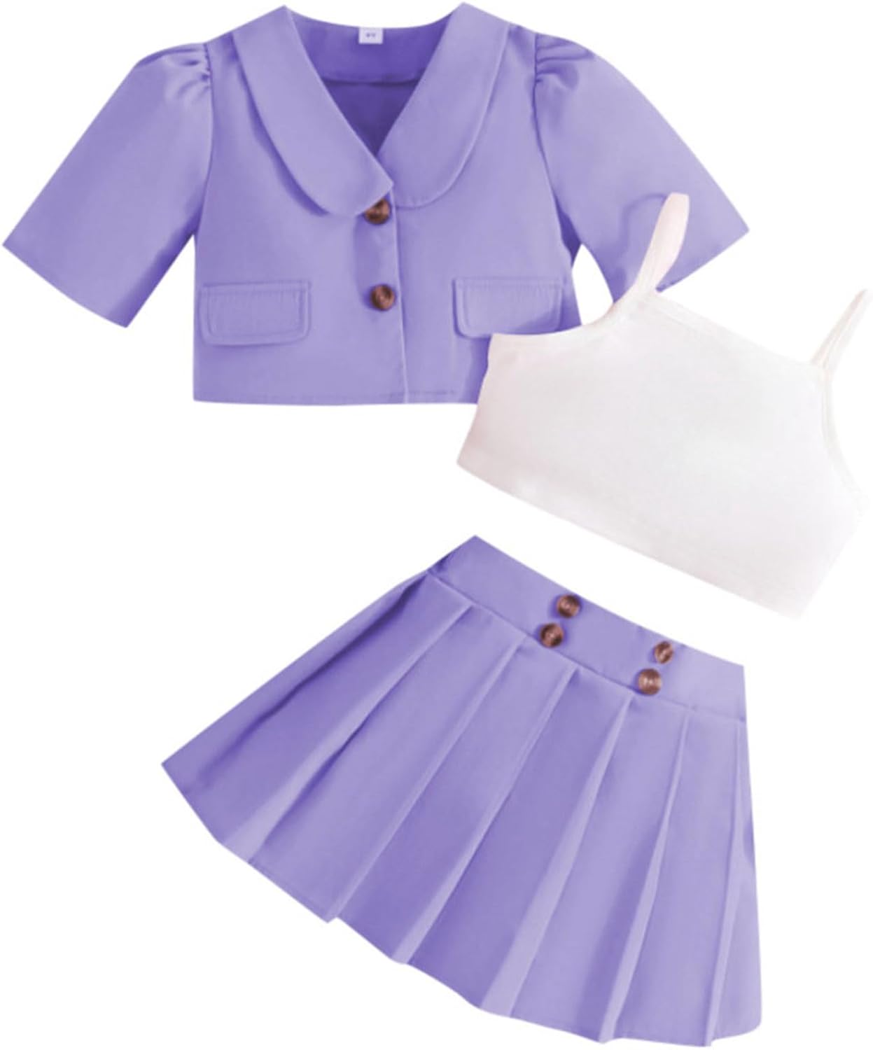Cute Summer Skirt Set for Kids toddlers