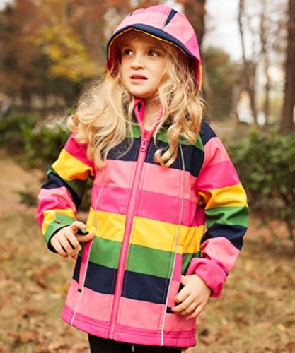 M2C Girls Windbreaker Jacket with Fleece Lining 1
