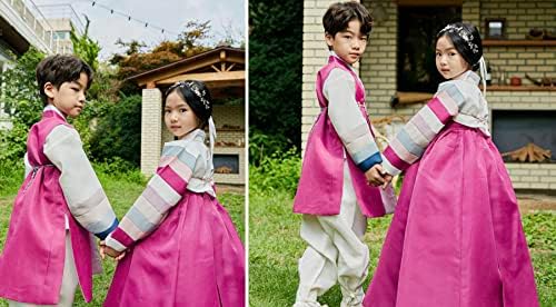 Modern Korean Baby Girl Hanbok Dress 10-15 yrs