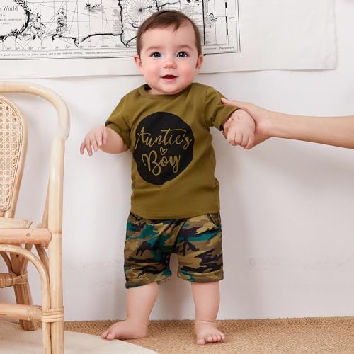 Aunties BoyGirl Camouflage Outfits for Toddler Discounts