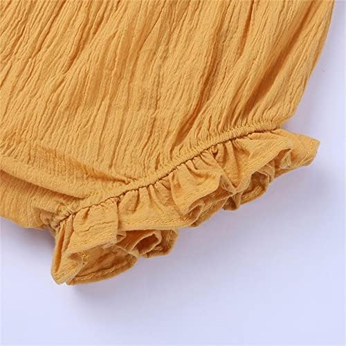 Adorable Lightweight Casual Ruffle Shorts for Newborns