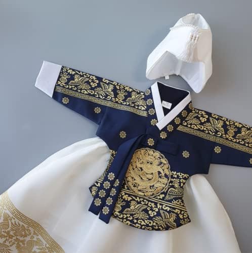 Stunning Modern Korean Hanbok Dress for Little Ones