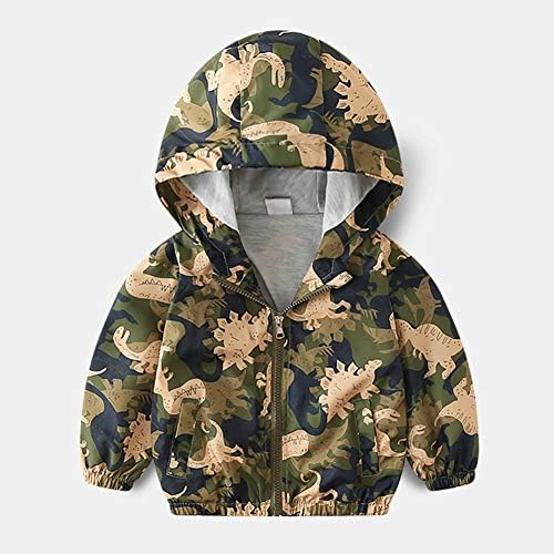 Dinosaur Windbreaker Jacket for Kids