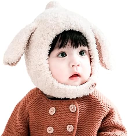 KorhLeoh Toddler Winter Plush Hat with Earflaps
