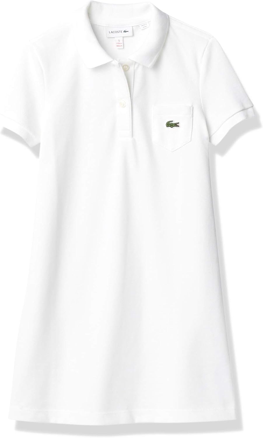 Lacoste Kids Casual Polo Dress in Cotton
