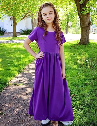 High-Quality Girls Maxi Dress with Versatile Features