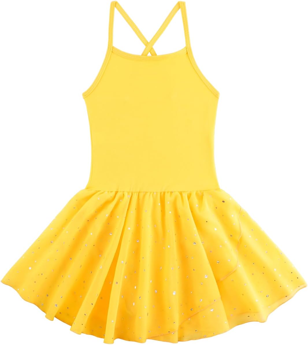 Stylish Ballet Leotard Set for Girls - Dance Skirt Camisoleprimitive 2-10 Years