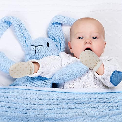 Hicdaw 2 Pairs Baby mittens Newborn to 18 Month