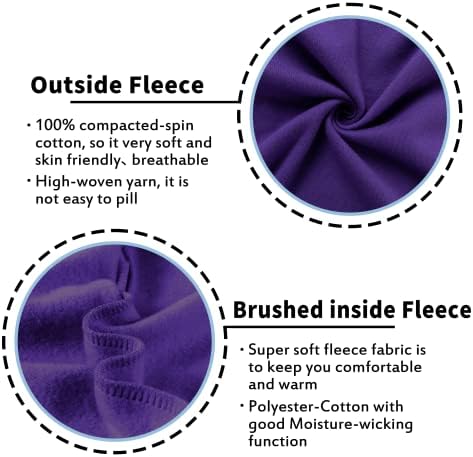 Kid Nation Soft Brushed Fleece Hoodie for Kids 4-12 Years 1
