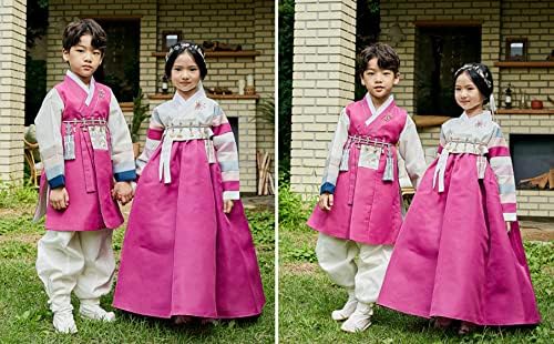Modern Korean Baby Girl Hanbok Dress 10-15 yrs