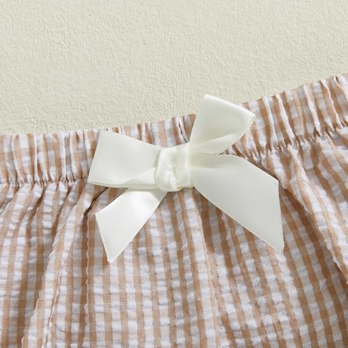 Plaid Gingham Diaper Cover Bloomers for Baby Boy Girl