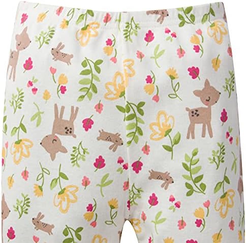 Gerber Baby Girls Snug Fit 4-Piece Pajama Set