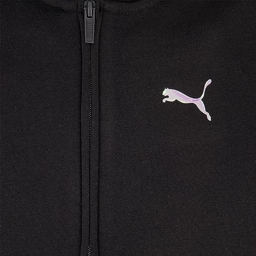 PUMA Girls Core Logo Zip Up Hoodie comfy stylish