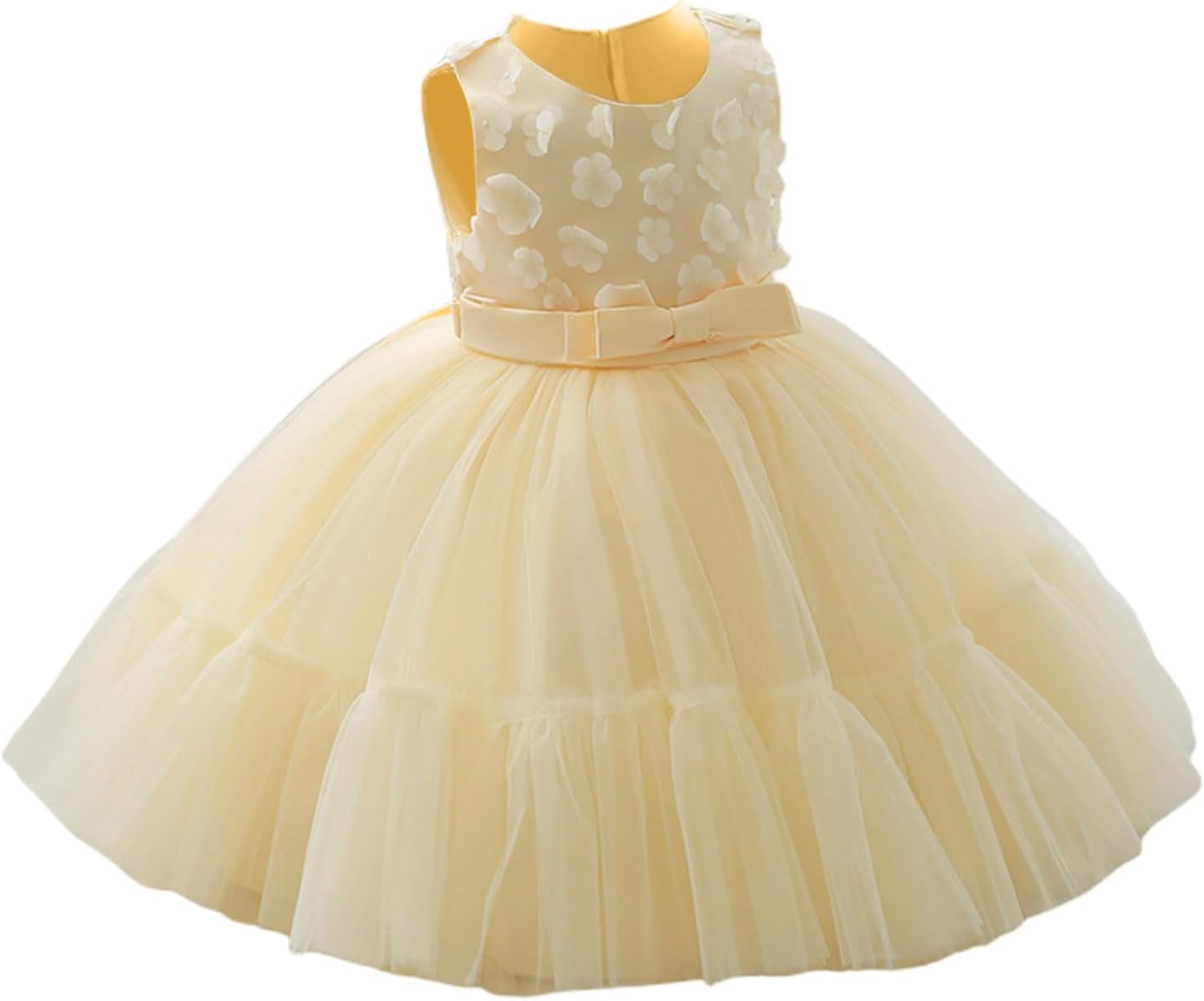 Floral Princess Pageant Dress for Girls