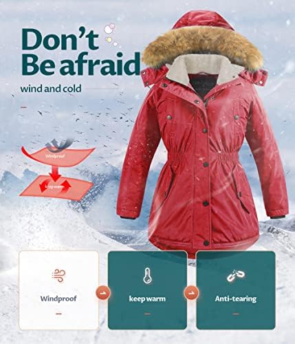 Warm Parka for Girls - winter accessories
