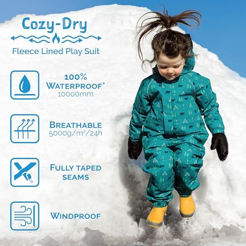 Jan Jul Waterproof Fleece-Lined Snowsuit for Kids