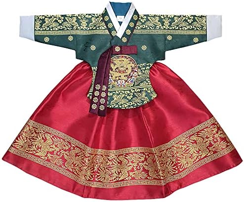 Korean Baby Girl Hanbok for Birthdays Events