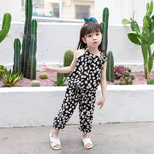 Cute Flower Print Set for Toddlers